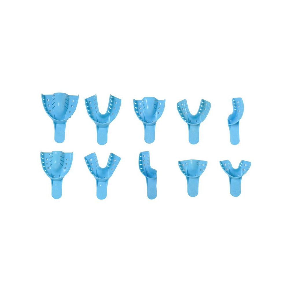 thumbnail image 2 of 100-Pack Disposable Plastic Dental Impression Trays – Central Dental Supply 2 of 6