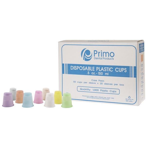 Plastic Cups 5oz. Green 1000/Case