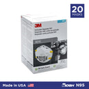 3M 8210 N95 Mask Respirator (Made in USA) - 20 PACK