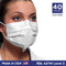 Crosstex Fog Free Sensitive Earloop w/Secure Fit Mask ASTM Level 3 (Made in USA) - 40/box - Primo Dental Products