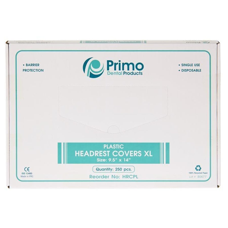 Headrest Covers (Plastic) - Primo Dental Products