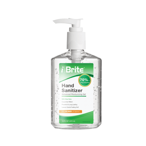 iBrite Hand Sanitizer Advanced Moisturizing Gel - Primo Dental Products